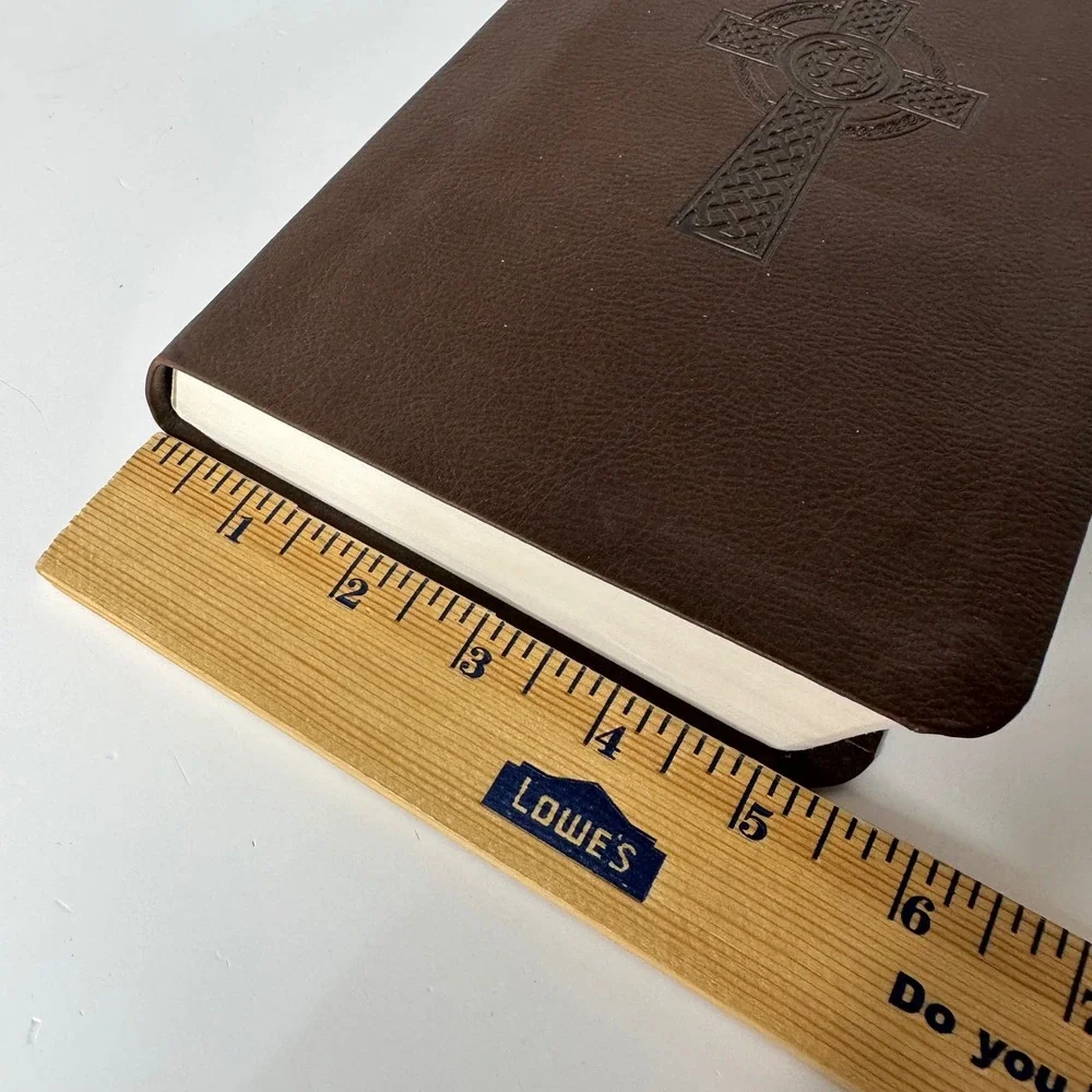 NKJV Holy Bible New King James Version Brown Imitation Leather Holman 2013